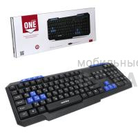 Клавиатура Smartbuy ONE 221,  USB, черная, проводная, мультимедийная (1/20)