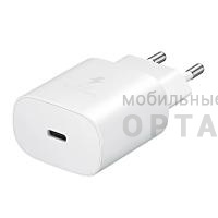 Сетевое зарядное устройство Samsung 25W EP-TA800 (Качество АА) белый, в техпаке