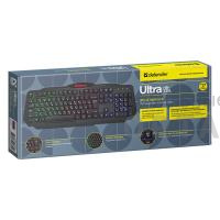 Клавиатура Defender Ultra HB-330L RU, черный, подсветка (1/20)