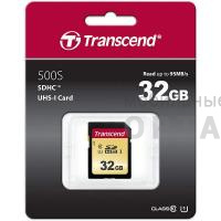 Карта памяти SDHC 32 Гб Transcend 500S UHS-I Карта памяти SDHC 32 Гб Transcend 500S UHS-I