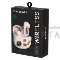 Наушники беспроводные внутриканальные Hit-Buds R8, зеленые