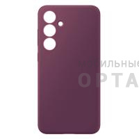Чехол силикон COVER, бархатная подкладка в упаковке, Redmi Note 14, фиолетовый