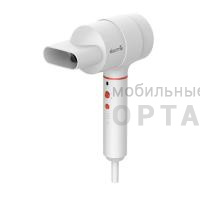 Фен для волос DEERMA DEM-CF30W, 1800 Вт, 4 режима,  белый