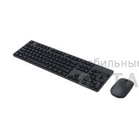 Набор клавиатура+мышь беспроводной XIAOMI Wireless, Combo, 1000 DPI, оптический, AAA, black