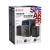 Акустическая 2.1 система DEFENDER Tresor 50Вт, BT/FM/USB/AUX/RC/Light, черный (1/2)