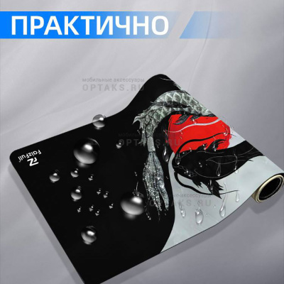 Игровой коврик для стола FaizFull PAD96 Инь Янь, 90*40cm